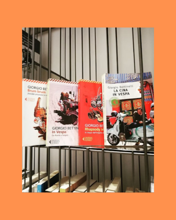 Copertina del libro La Cina in vespa